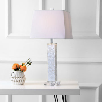 Noelle 28.5" Seashell LED Table Lamp - JONATHAN Y
